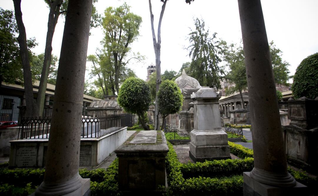 El Panteón San Fernando se ubica en el centro de la CDMX. Imagen: Archivo El Universal 