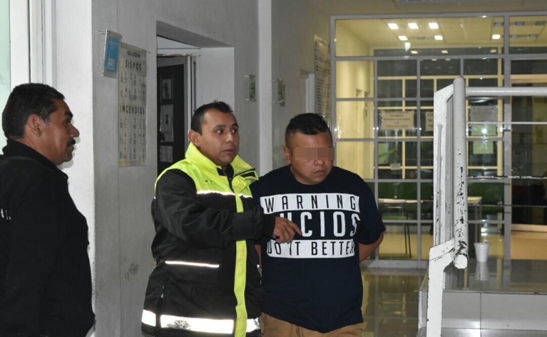 Detenido por distribuir propaganda negra contra candidato de Morena. Foto: Especial