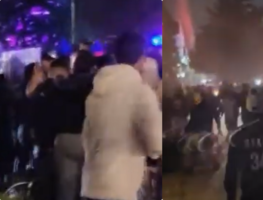 Serenata al América en Toluca termina en violencia, caos y pánico