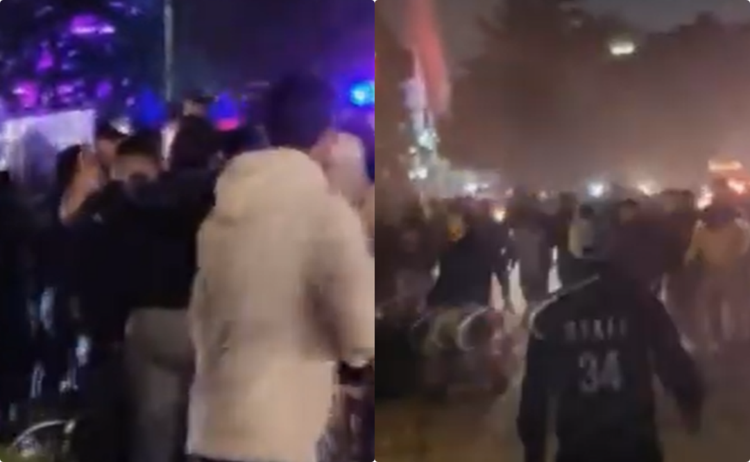 Serenata al América en Toluca termina en violencia, caos y pánico - Foto: Especial