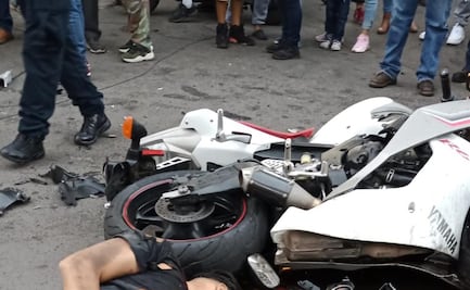 Tras accidente en Tres Marías, camioneta embiste a motociclistas en calles de Iztapalapa
