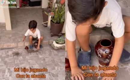 Un niño que juega con las cenizas de su abuela es viral en TikTok
