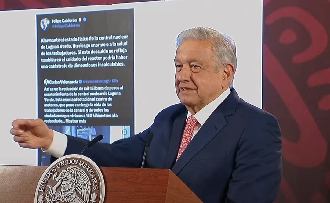 López Obrador declaró que Felipe Calderón usurpó la presidencia de México. Foto: Captura