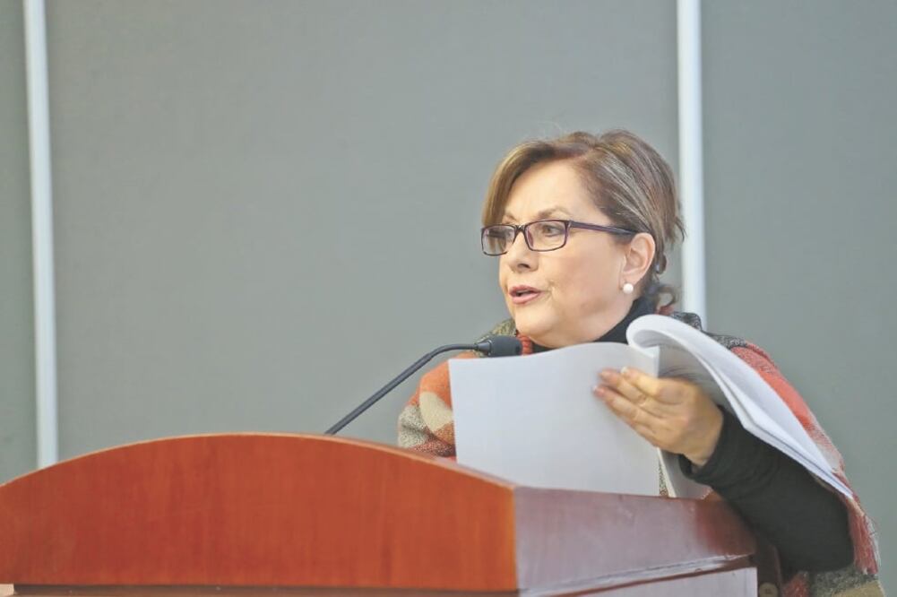 Se une. Martha Lucía Micher Camarena (Morena) firmó el exhorto para que se normalice la situación de estancias. Foto: ARCHIVO EL UNIVERSAL