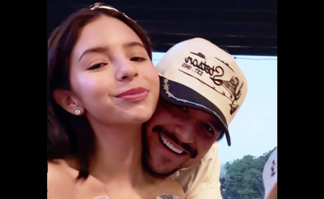 Ángela Aguilar no piensa ocultar el amor que vive con su esposo, el también cantante Christian Nodal.