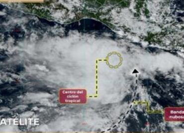 Se forma la Depresión Tropical 19-E al sur de las costas de Chiapas; Marina cierra puertos en Oaxaca