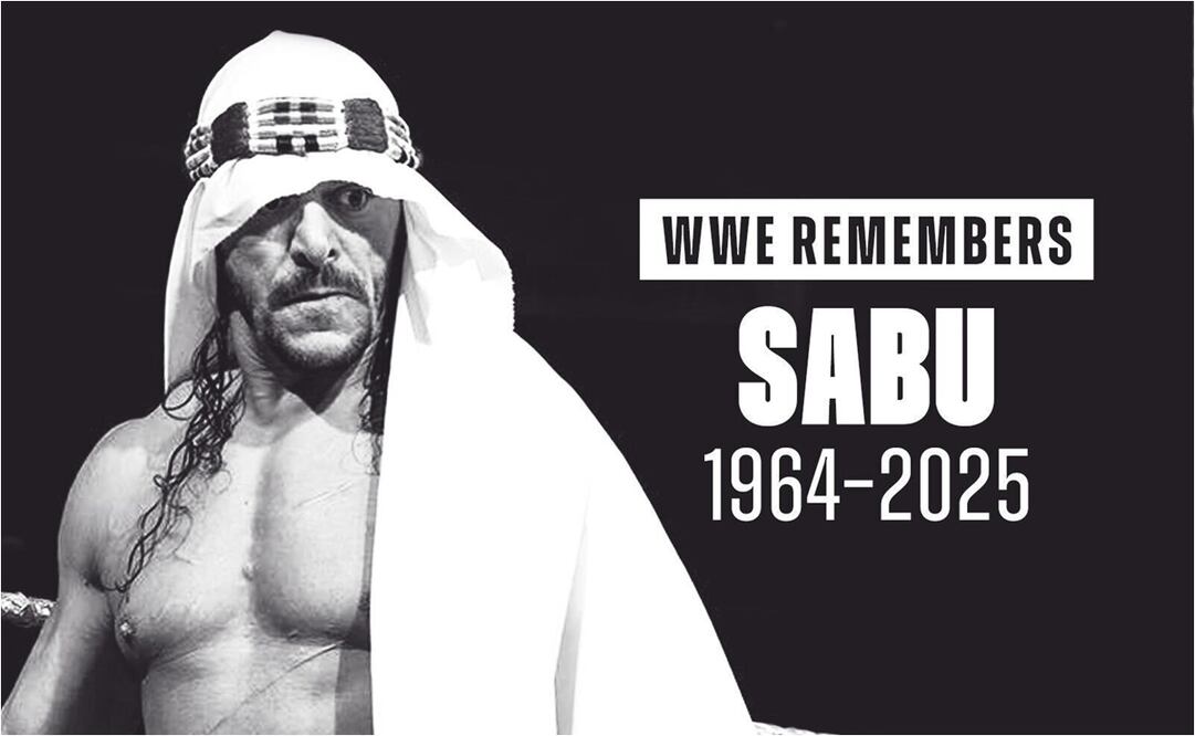 FOTO: WWE - Sabu, leyenda de la lucha libre murió a los 60 años