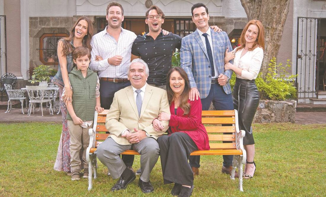 Los actores de la serie hablaron de sus personajes en videoconferencia. Foto: TELEVISA