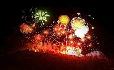 Zacatecanos reciben el año en el Cerro de la Bufa