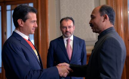​Recibe Peña Nieto credenciales de 12 nuevos embajadores
