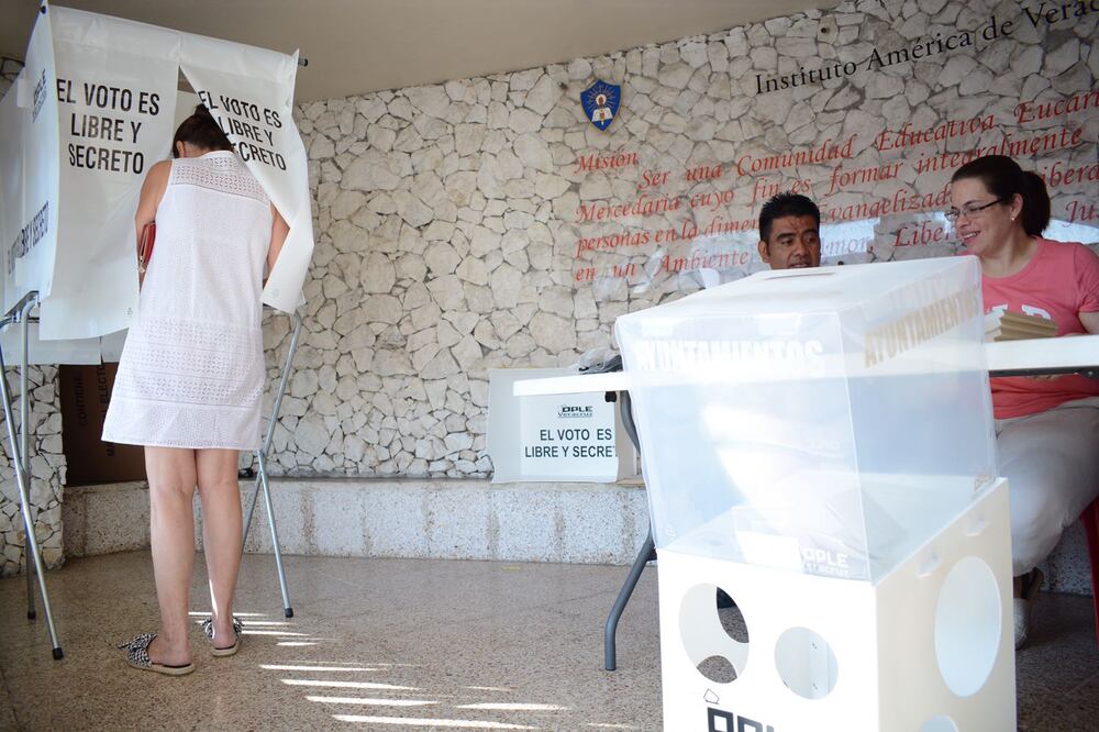 Día de elecciones. Foto: Archivo