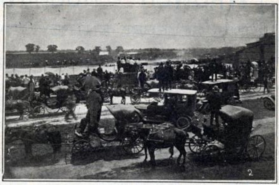 Cuando la Condesa era una pista de carreras para caballos