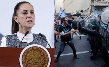 “Estamos en contra de la represión”: Sheinbaum tras opresión a jubilados en Argentina; se informará respecto a presunto mexicano detenido