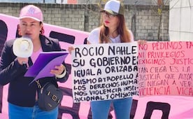 Mujeres protestan por casos de violencia vicaria en Veracruz; exigen revisar a jueces
