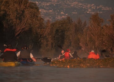 Explora los canales de Xochimilco a bordo de un kayak