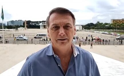 "No se acobarden ante el Covid-19", dice Bolsonaro al criticar cuarentena