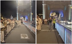 Policía de Londres retira a Banda El Recodo por tocar en el Tower Bridge; momento se viraliza en redes