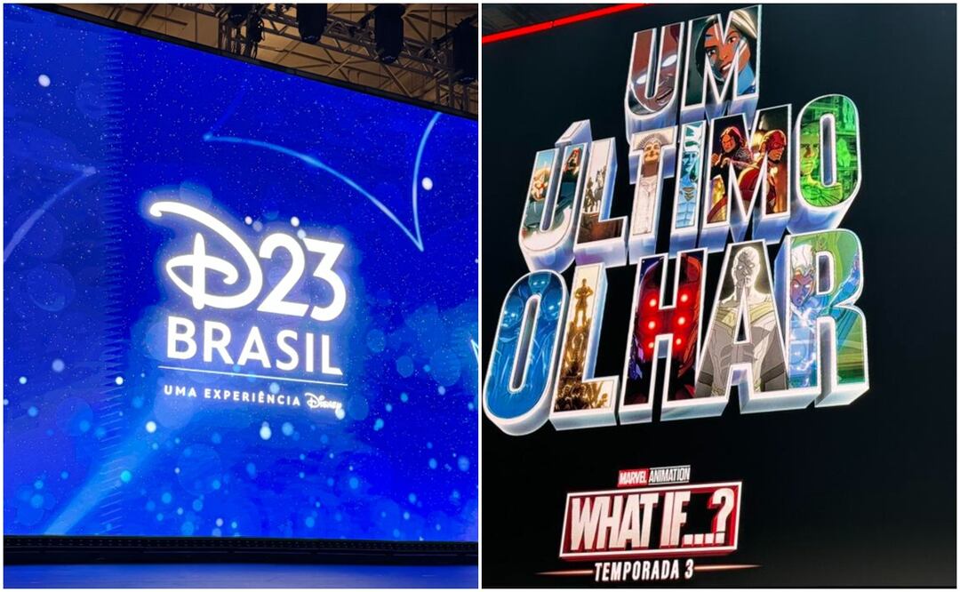 Por este motivo, en el panel de Marvel de la D23 en Brasil, se reveló el logo de la tercera y última temporada de “What If…'". Fotos: Redes Sociales