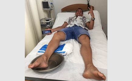 Atienden a Rommel Pacheco por ataque de animal marino