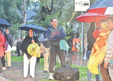 Se espera miércoles con lluvia y actividad eléctrica en CDMX