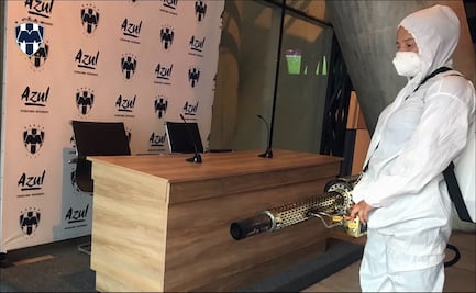 Rayados sanitiza su estadio previo al Clásico Regio del Guardianes 2020