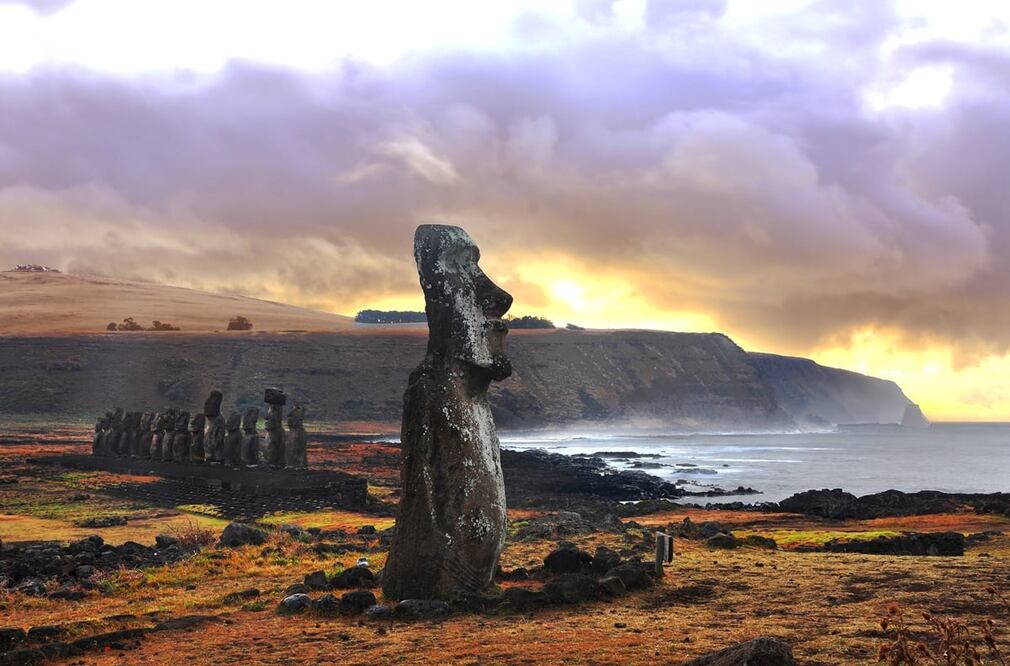 La isla de Pascua, que forma parte de Chile, es una de las más aisladas en el planeta. /Fotos: Istockphoto