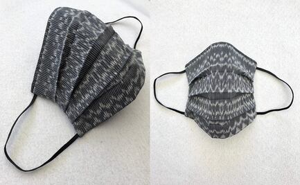 Artesanos convierten rebozos en cubrebocas en Edomex