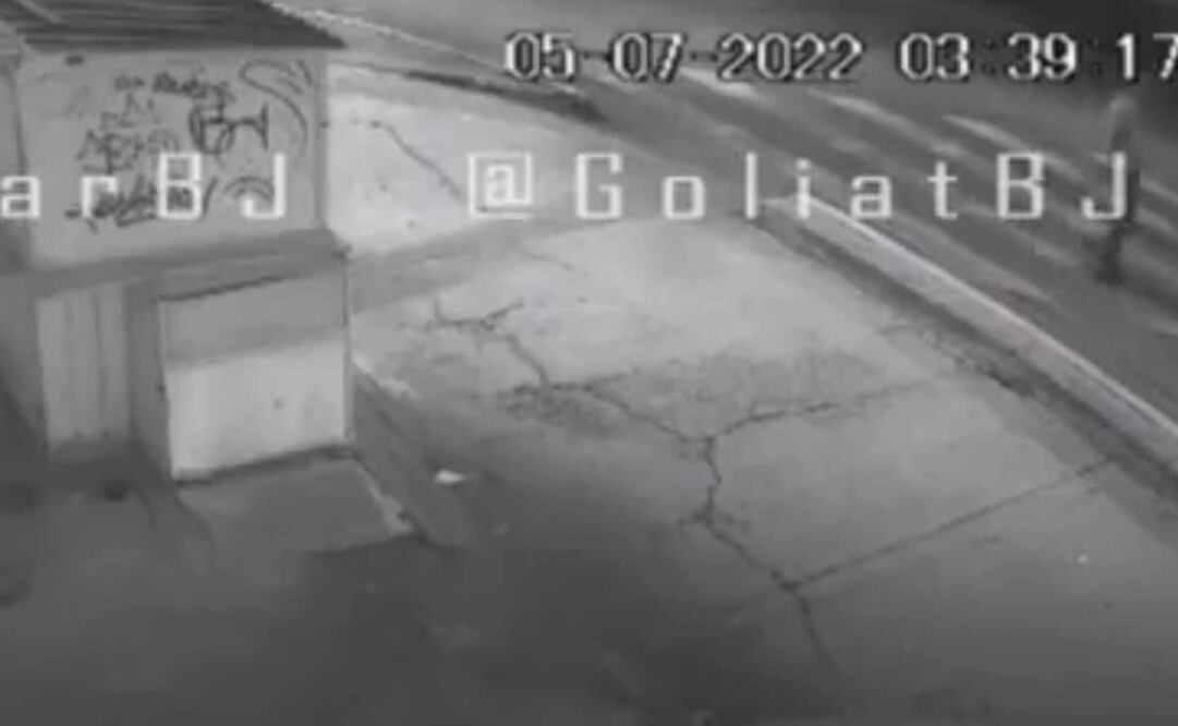 Cámaras de seguridad captaron los hechos. Foto: Especial