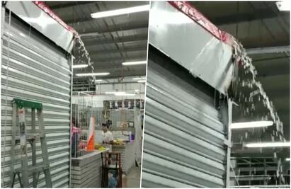 Se filtra agua tras lluvia en el Mercado de San Cosme; la Cuauhtémoc culpa al gobierno capitalino VIDEO