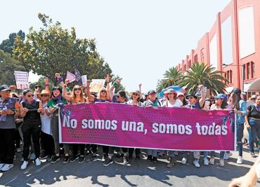 Mujeres dejan de lado colores partidistas y van a marchar