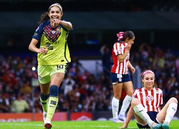 Los goles del América Femenil en la ida de los cuartos de final ante Chivas