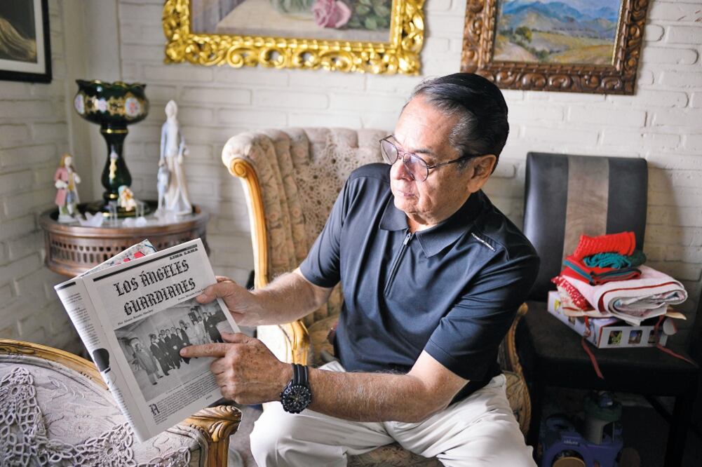 Andrés Gutiérrez recuerda que en 1998, él y su grupo tomaron posesión de la Nunciatura antes del arribo del Papa; luego activaron equipo especial para detectar explosivos o algún sistema de espionaje. (TONY RIVERA. EL UNIVERSAL)