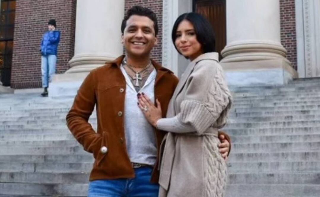 Christian Nodal y Ángela Aguilar
