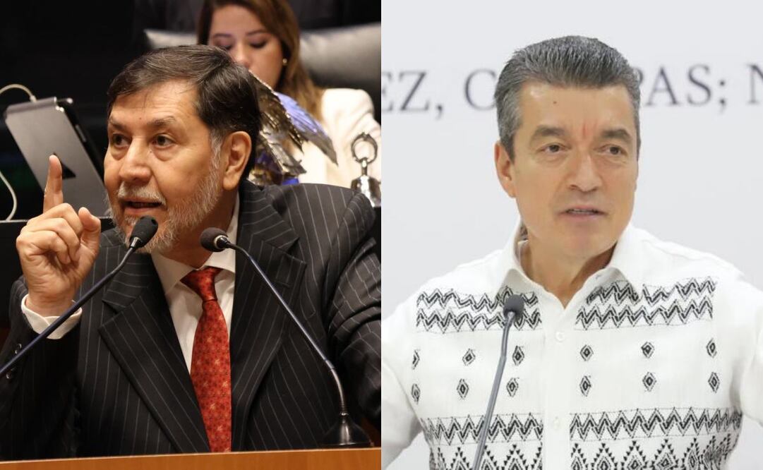 El senador Gerardo Fernández Noroña llamó “cretino” al cónsul Rutilio Escandón por defender condiciones de Alligator Alcatraz este 25 de agosto de 2025. Foto: Especial
