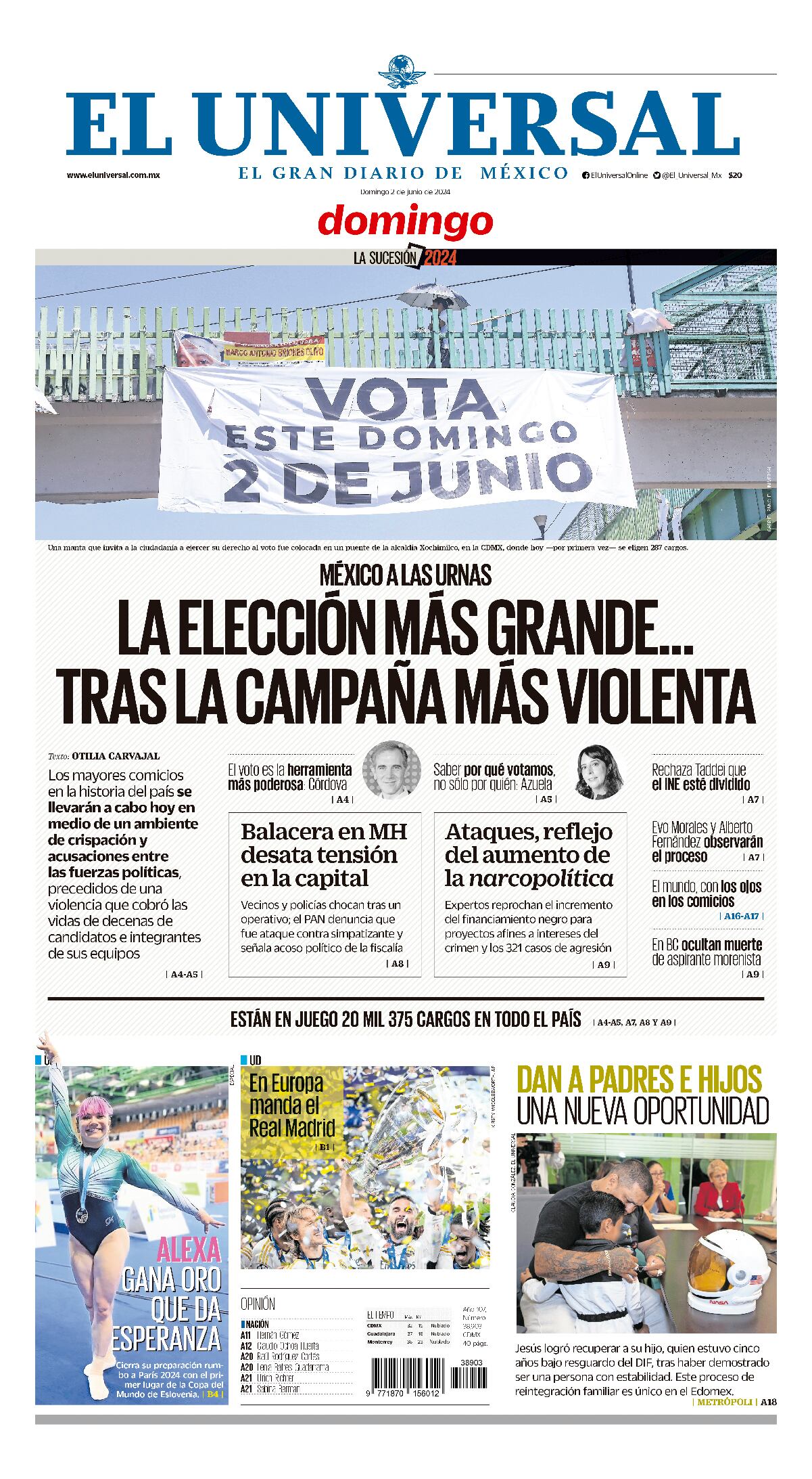 Portada impresa