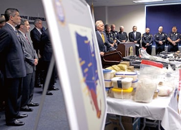 Pega a EU 'tsunami' de metanfetaminas mexicanas, alertan