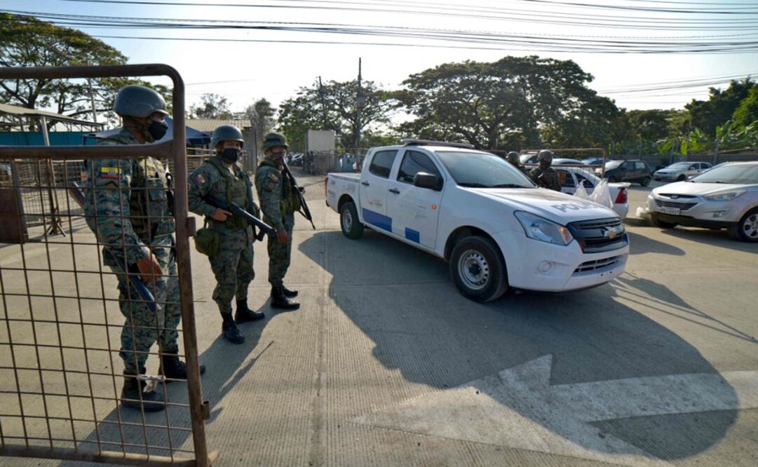 Se desplegaron a 3 mil 600 militares y policías en todo el sistema penitenciario. Foto: AFP