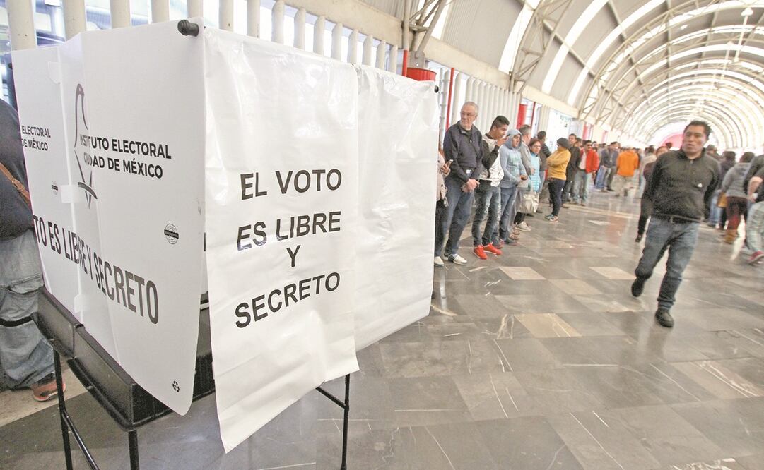 Además del voto en casillas, mexicanos en el exterior y en prisión preventiva podrán emitir su sufragio. Foto: ESPECIAL