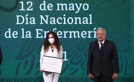 AMLO reconoce comportamiento ejemplar de enfermeras ante Covid-19
