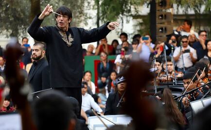 "Carmina Burana" conquistó a más de 2 mil 500 en Los Pinos