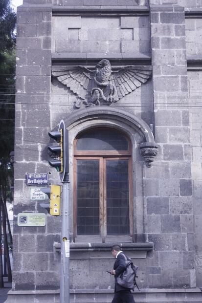 El edificio donde murió el ruso León Trotski