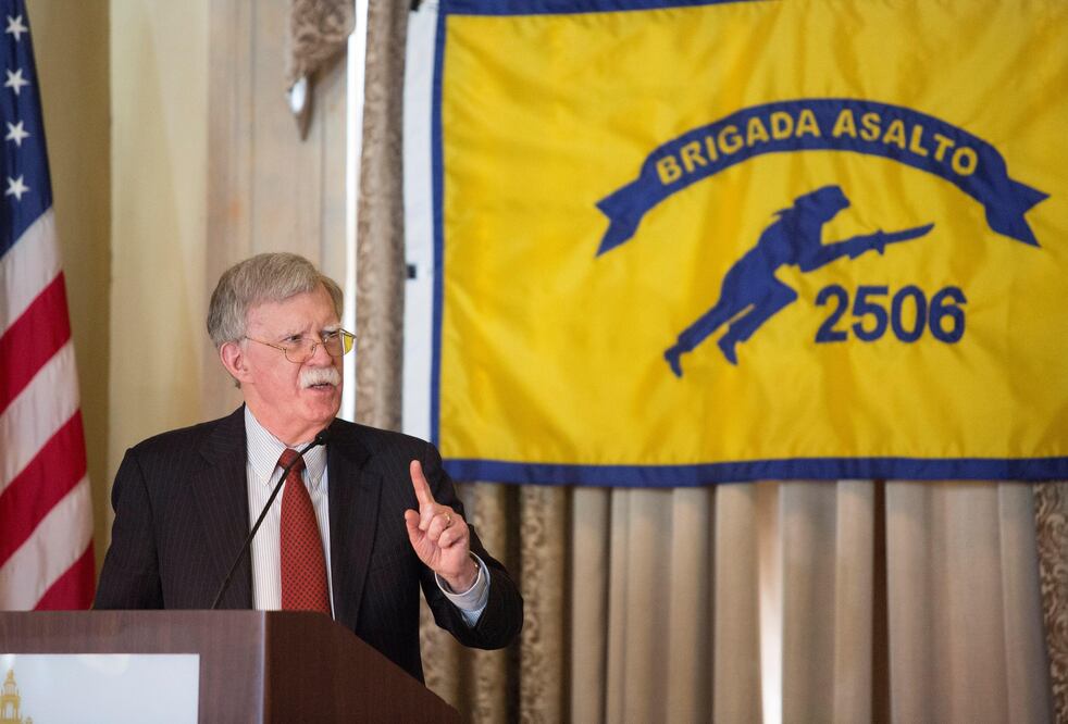 El asesor de Seguridad Nacional de la Casa Blanca, John Bolton, anunció nuevas medidas en contra de Cuba (EFE)