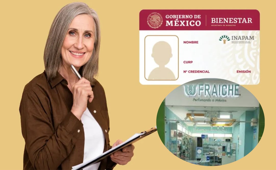 Descuento con inapam
Foto: EL universal