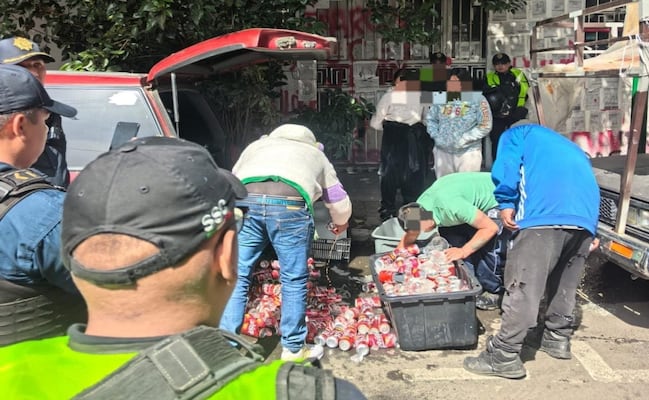 SSC destruye cargamento de cervezas rumbo al Ángel; refuerzan operativo por la final del Mundial 2026