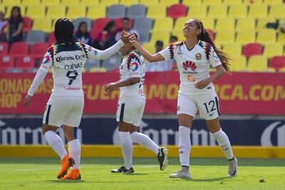 América femenil golea a Monarcas en Liga MX