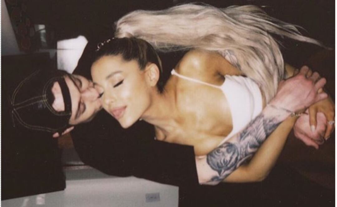 Ariana Grande disfruta del amor. FOTO: Instagram 