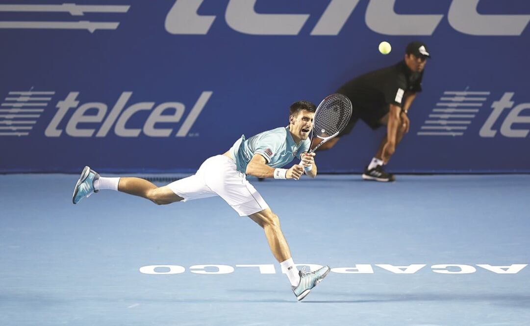 Novak tuvo que superar un tie-break para imponerse (ALEJANDRO ACOSTA. EL UNIVERSAL)