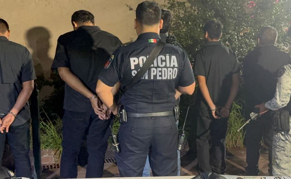 Detenidos por organizar fiesta clandestina en Nuevo León (30/11/2025). Foto: Especial