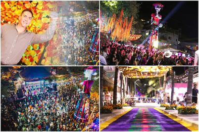 Asisten 15 mil a Festival Internacional de Día de muertos de Sayulita, Nayarit