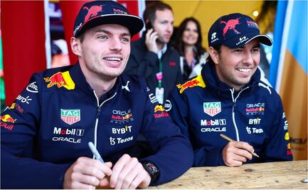 Max Verstappen llena de halagos a Checo Pérez; niega alguna rivalidad